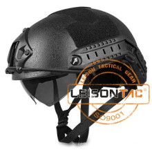 NIJ IIAI 44 USA Standard Bullet Proof Helmet Fast Ballistic Helmet Visor